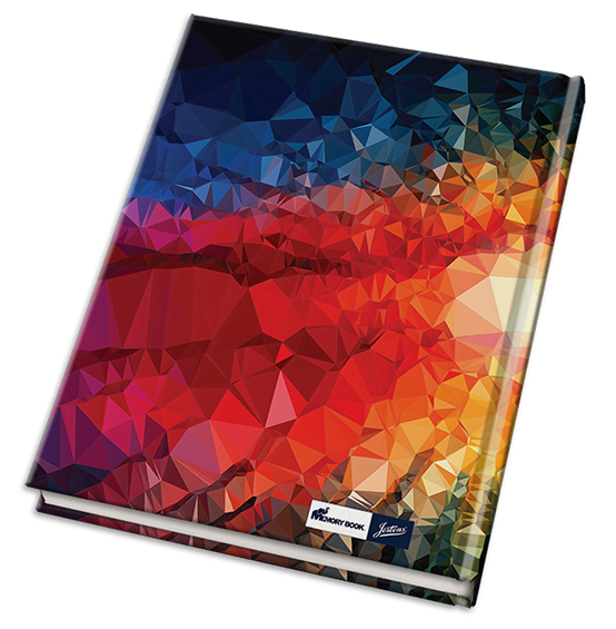 quartz design yearbook cover, colorful yearbook covers