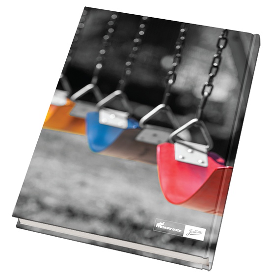 playground swings, elementary school yearbook cover ideas, creative yearbook themes